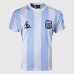 Argentina Home Retro 1986 World Cup jersey