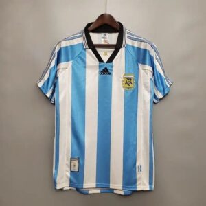 Argentina home 1998 retro football jersey