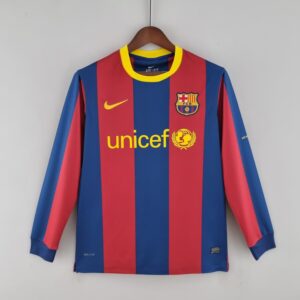 BARCELONA HOME 2010-11 Full Sleeves