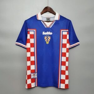 Croatia Away 1998 Retro football jersey