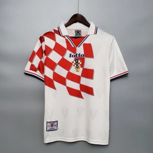 Croatia Home 1998 Retro football jersey