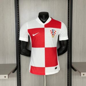 Croatia Home 2024 Euro jersey Player version