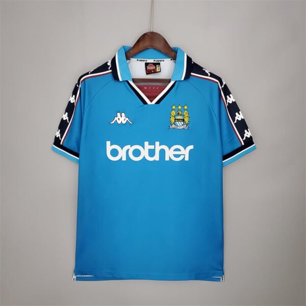 Manchester City Home  1997-99 Retro Jersey