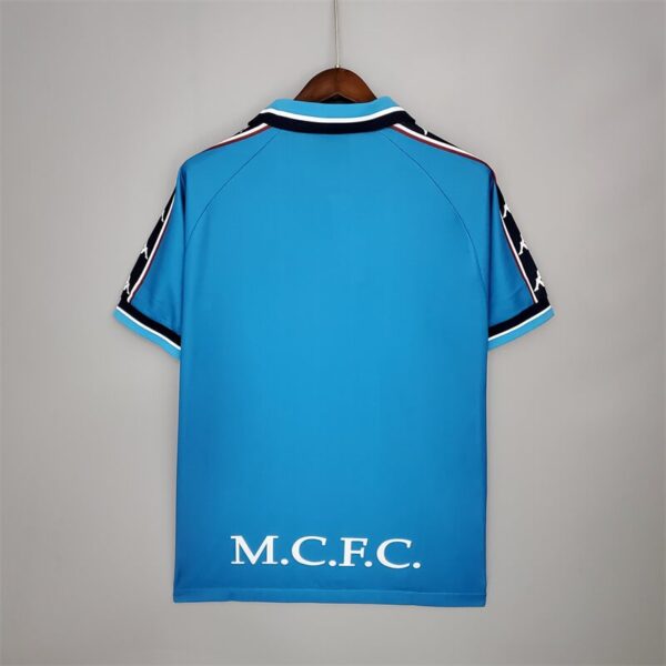Manchester City Home  1997-99 Retro Jersey - Image 2