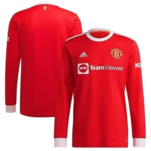 Manchester United Home Full Sleeves Jersey 2021-22