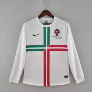 Portugal Away Jersey 2012 Retro Full sleeves