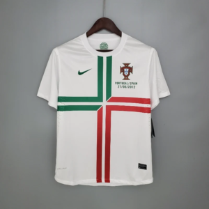 Portugal Away Jersey 2012 Retro Half sleeves