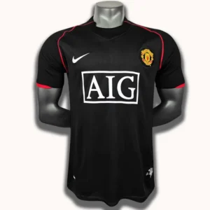 Manchester United 2007-08 Away Retro Football Jersey