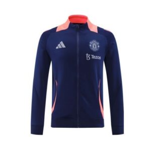 Manchester United Blue Orange Jacket 24-25