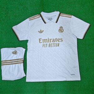 Real Madrid White Concept Jersey With Shorts