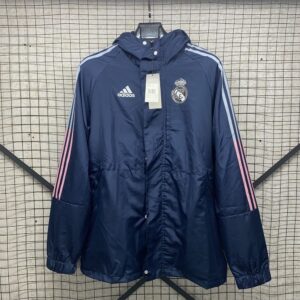 REAL MADRID NAVY BLUE  24-25 WINDBREAKER
