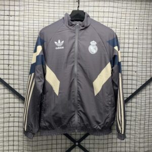 REAL MADRID GREY 24-25 WINDBREAKER