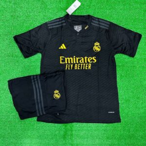 REAL MADRID  THIRD 23-24 JERSEY KIT JERSEY AND SHORTS